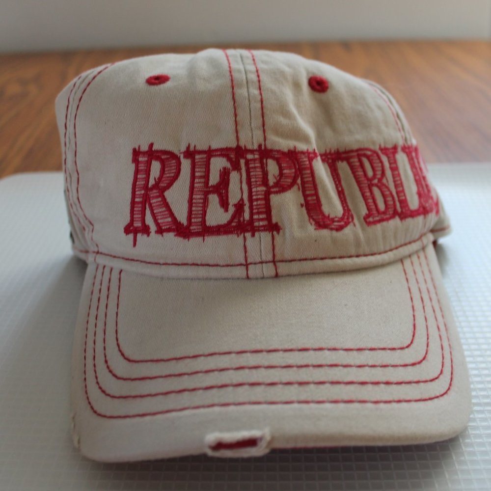 Attitude 101 Republic Hat Cap Men's Strap Back Adjustable New